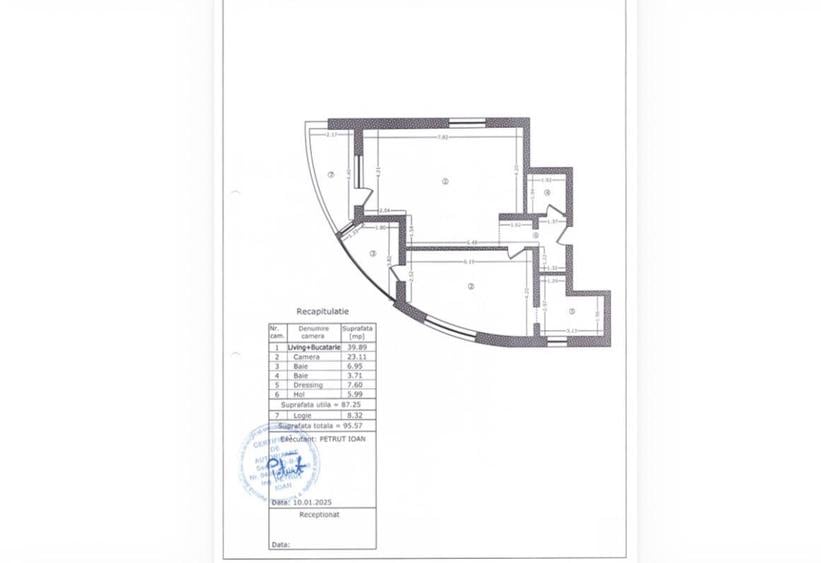 ULTIMUL Ap 2 Camere Herastrau (2 bai) - 95,57 mp - Finalizat