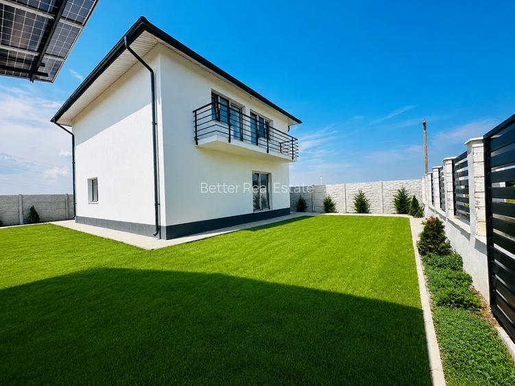 Casă nouă, 4 camere de vânzare individuală - 340 mp, La cheie – Berceni  Panouri - 6