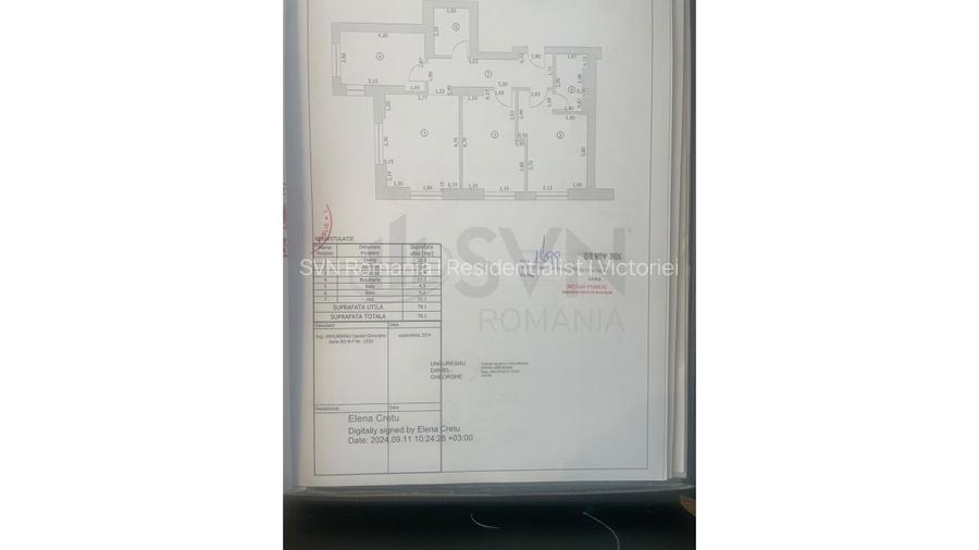 REA1028978 Apartament Premium 3 Camere MOBILAT CORTINA NORTH - 4