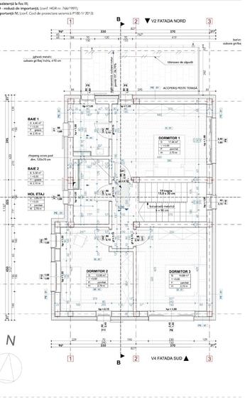 Casă individuală, 4 camere, 120 mp utili, teren liber 702 mp, Chinteni