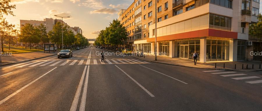 Spațiu Comercial | 110 mp | 15ml vitrina | Bulevardul Independenței - 2