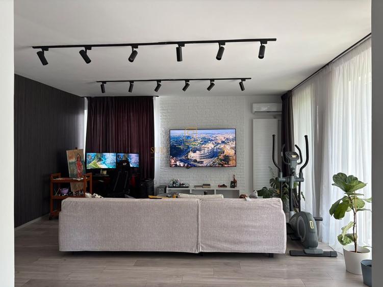 Duplex modern cu 4 camere, curte amenajata, com.Berceni
