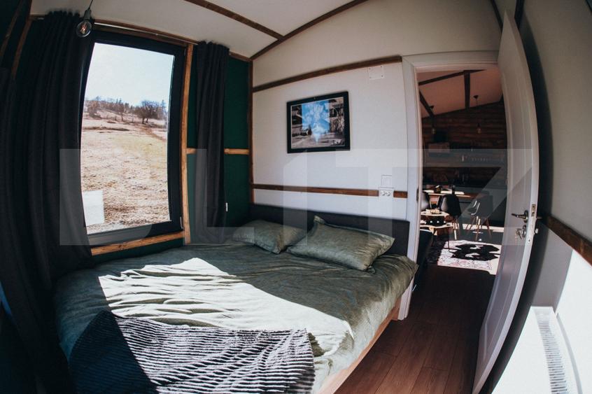 Cabana Tiny House, cu 2 ha teren intravilan, în Bucovina, Moldovita