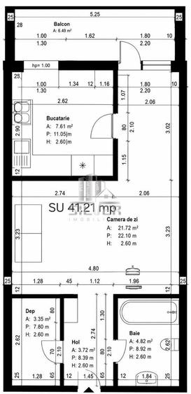 Apartamente cu o camera/40-44 mp/IMOBIL NZEB/TVA INCLUS.
