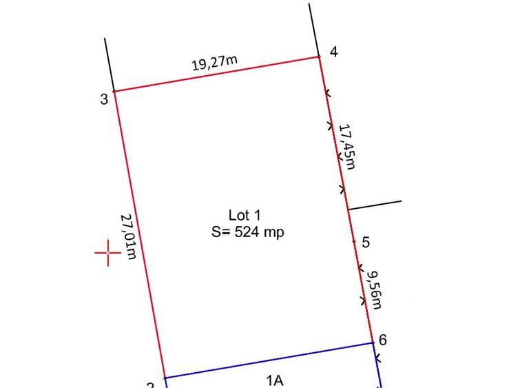Teren intravilan, deschidere 27 m, 524 mp, zona Bariera Valcii