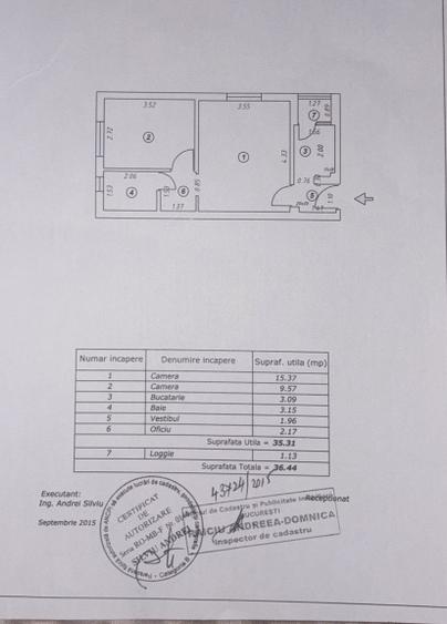 Apartament 2 Camere | Berceni / Uioara | Confort 2 | Mobilat si Utilat | Renovat