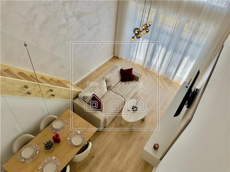Penthouse 5 camere si terasa 15,44 mp - 128.54 mp utili - 3