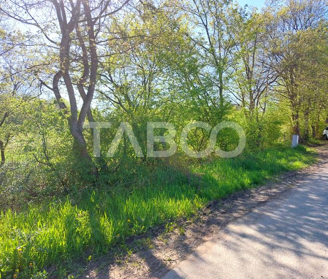 Teren 3445 mp intravilan front 26 m utilitati in zona in Cisnadie