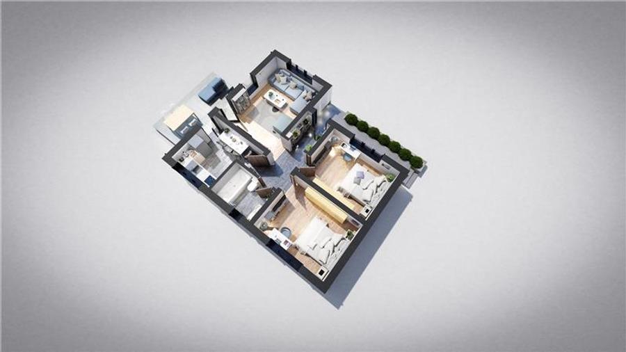 Casa cu 3 camere, 400mp, de vanzare in Miroslava-Ciurbesti