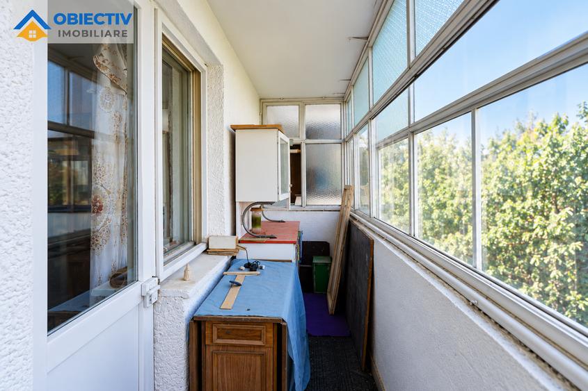 Apartament 3 camere/ 2 balcoane + boxa CENTRU Dioda