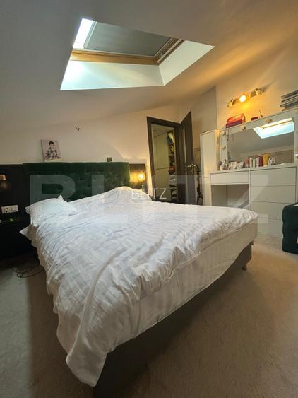 Apartament tip duplex, 100 mp, 4 camere, mobilat modern, curte + parcare Gherla - 11