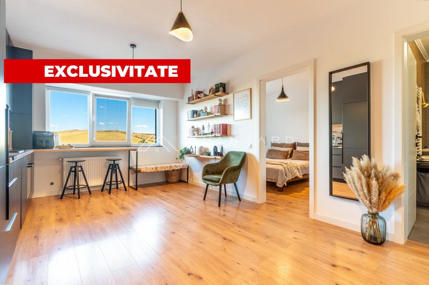 Apartament 2 camere, mobilat si utilat, Apahida, Comision 0%