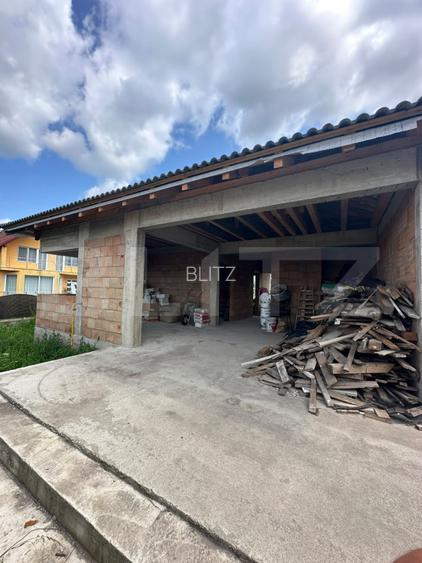 Casă  pe un nivel | 3 dormitoare | Stadiu de roșu | Toate utilitățile - 3