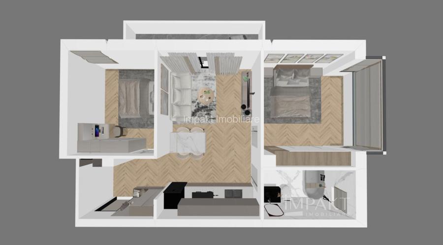 Apartament 3 camere | Terasa | Priveliste | Terra, Floresti - 2