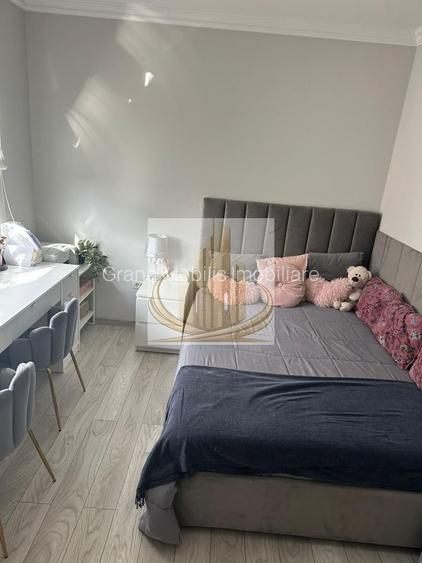 Casa in stil mediteranean, ultrafinisată 5 camere, 3 bai + curte.