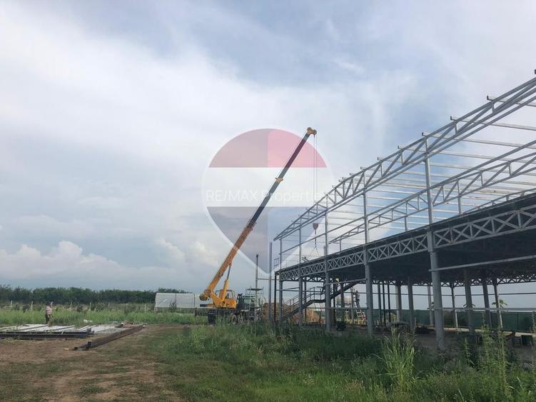 Investiție industrială | Hală P+1 + 15.107 mp teren intravilan|Glina