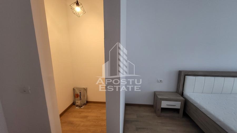 Apartament nou,2 camere si curte de 20 mp,mobilat Torontalului