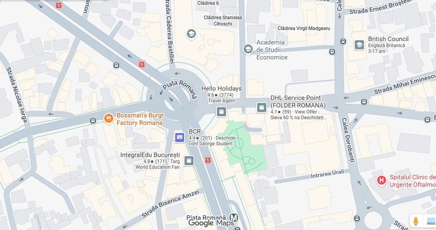 Piata Romana, vanzare spatiu comercial