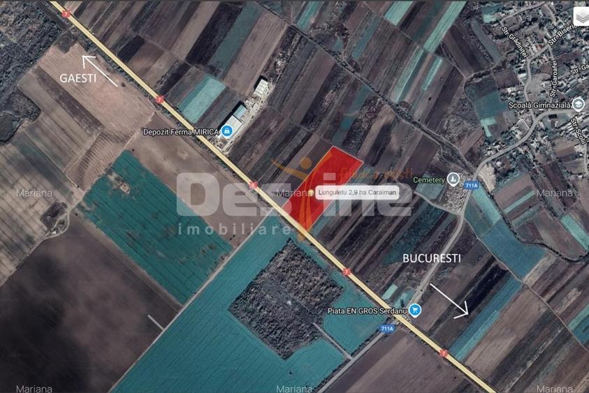 Teren intravilan, 5 loturi compacte in St de 28.331, Lunguletu, DB