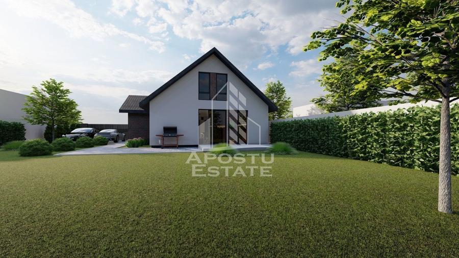 Casa individuala cu teren 520 mp in Giroc