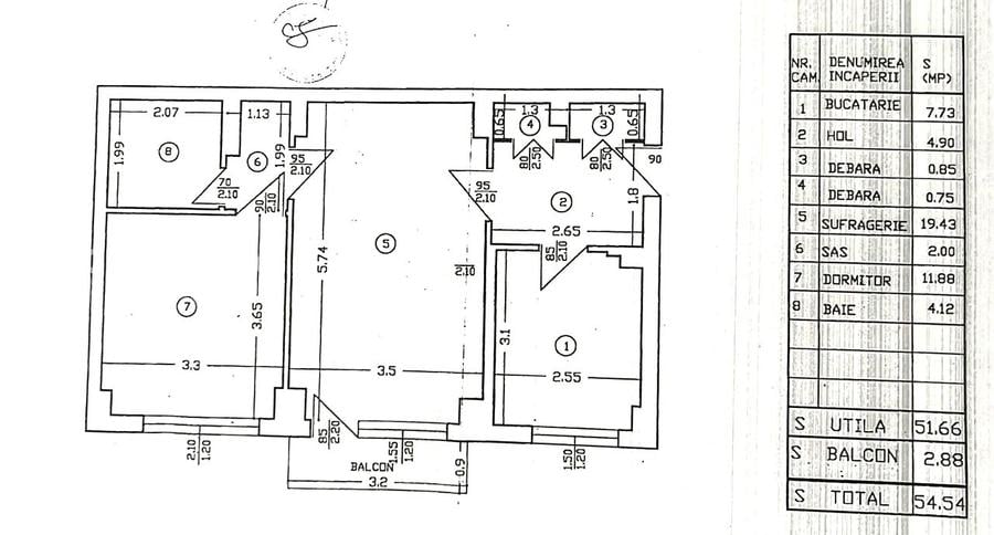 Parc Drumul Taberei | 2 Camere + Balcon | 52 MP | 8 Min. Metrou | 4 Min. Mall
