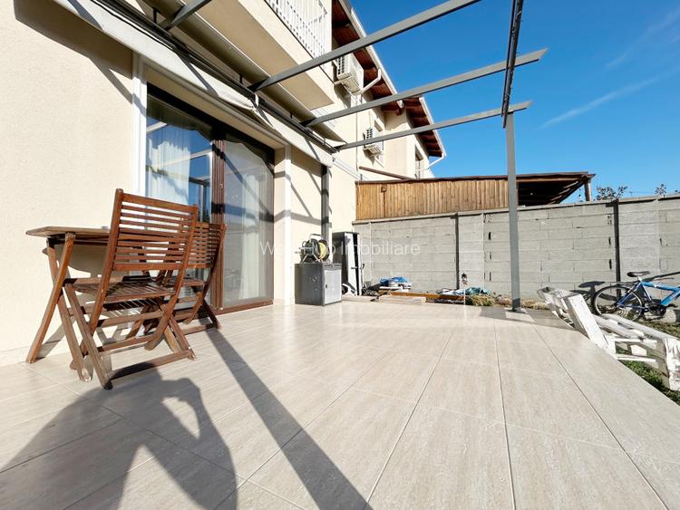 Duplex 3 camere, 90mp utili, 330 teren, mobilat utilat in Mosnita Noua - 16