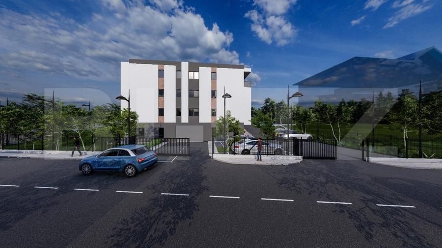 Apartament de vanzare, cu 2 camere, 56 mp cu balcon, zona Iasi-Lidl Bucium