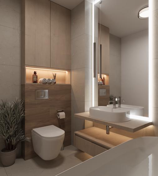Studio 2 camere - 42 mp | Ansamblu privat cu parc/ paza
