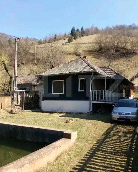 Cabana cu piscina si sistem fotovoltaic, 60 mp, zona Maguri Racatau