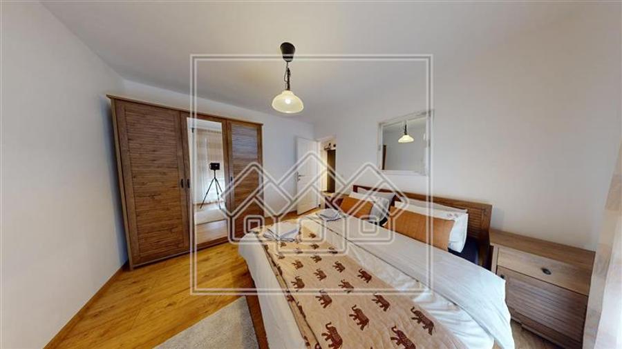 Ap. 4 camere, balcon, 2 bai - mobilat si utilat - Selimbar
