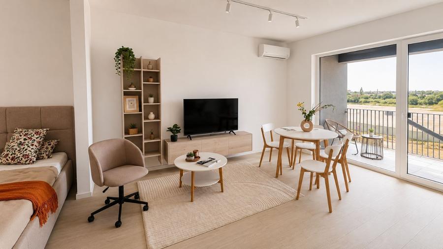 Apartament cu 2 camere de închiriat 61mp Universita Medicina UVVG Arad