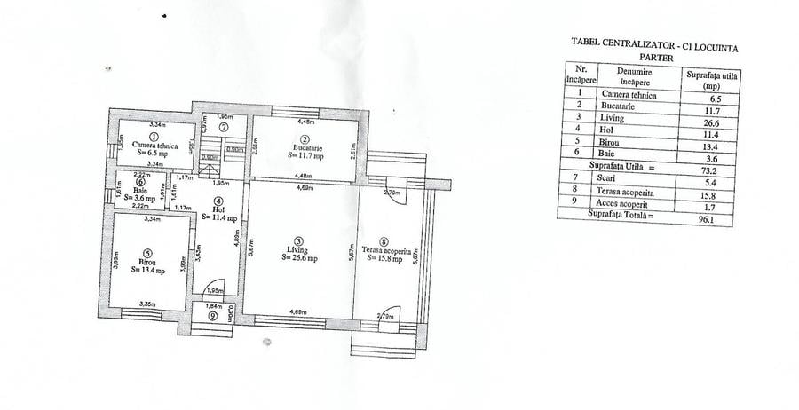 Vanzare vila nou construita P+1 si 700 mp teren in Corbeanca