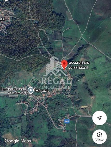 Teren intravilan de vânzare – Hașdat, Hunedoara