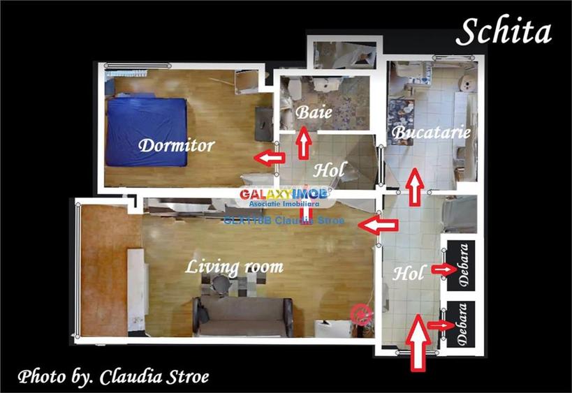 INCHIRIERE APARTAMENT 2 CAMERE OBREGIA - CURTURAL - 5