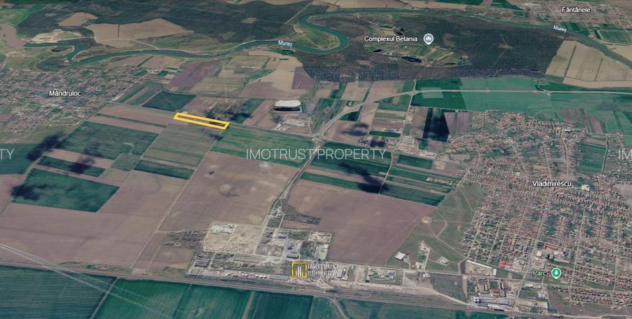 De vanzare teren arabil cu deschidere la E68, Vladimirescu - 3