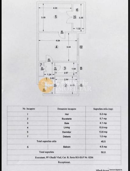 IDEAL INVESTITIE - Bucsinescu - 2 camere - ETAJ 1 - 7