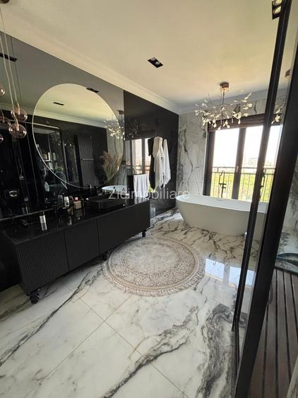 Penthouse pe doua etaje 11/12 , 4 camere, 3 bai Parc Tineretului lux si opulenta - 10