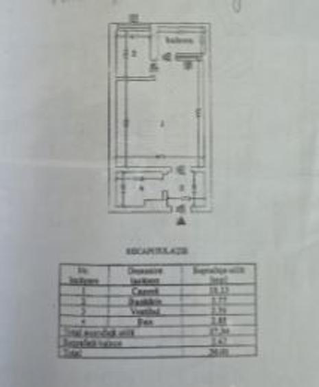 Garsoniera,Ianculu,Liceul Hasdeu,FERDINAND bl reabilitat,et.1/9,Amenajata,Libera
