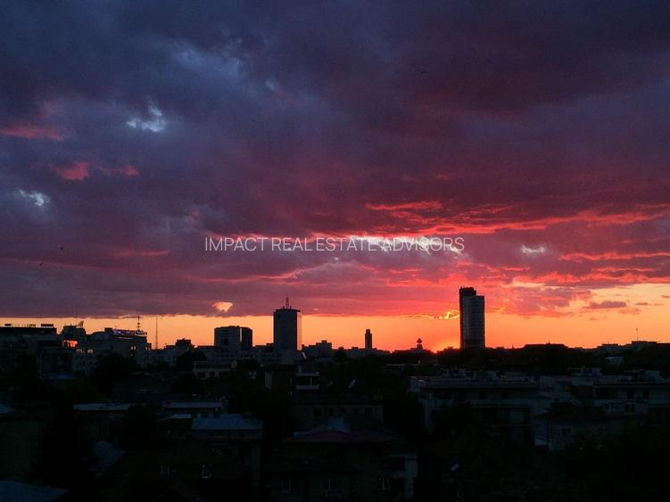 Proprietate rară Dorobanți, 2 camere, terasă 17mp, vedere apus, 68mp - 15