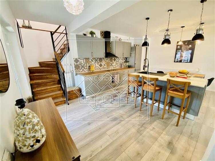 Casa individuala, la cheie, panouri solare, mobilata, utilata - 2