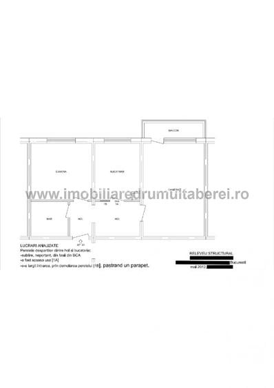 Parc Drumul Taberei | Metrou | Piață, 2 camere, decomandat, bloc reabilitat - 1