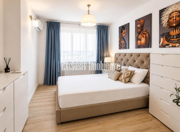 Vedere la Lac! Apartament cu 2 bai - Plaja Reyna - Parcare Privata Acoperita