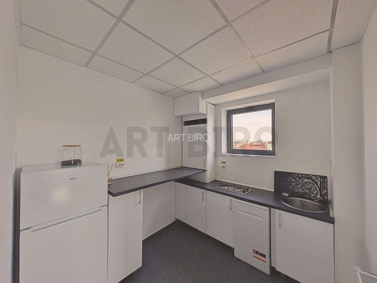 Zero comision, 107mp birou ultracentral Universitate, terasa, 10' [M] - 9