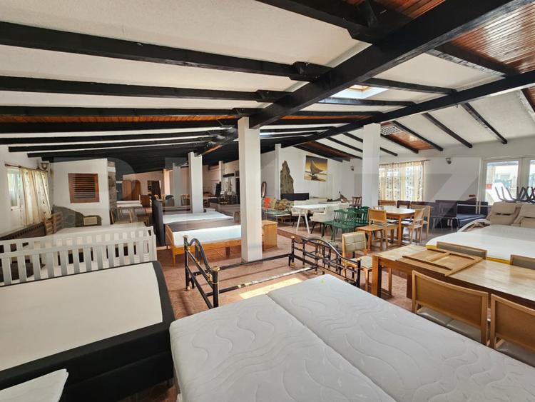 Spațiu comercial 620 mp, fost restaurant, 5 încăperi, 2 birouri, zona Sebeș