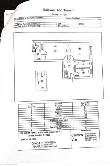 2 camere, etaj 1, confort 1 decomandat, Mobilat si Utilat, Garii