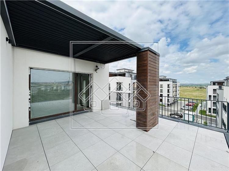 Apartament 3 camere, terasa mare, bloc nou, incalz pardoseala