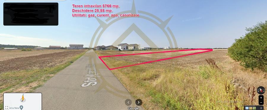 DOM00436 - De vanzare teren intravilan toate utilitatile Balotesti