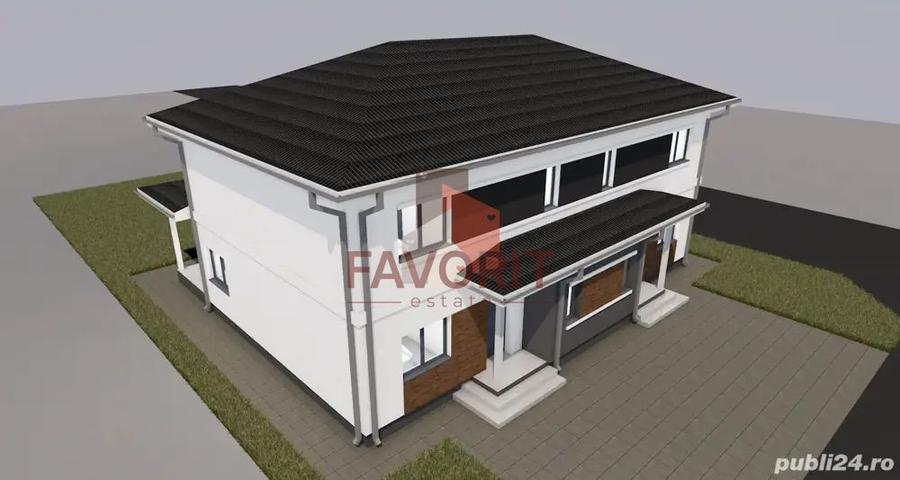 Duplex cu 4 camere de vanzare - Mosnita Noua. Zona Excelenta.