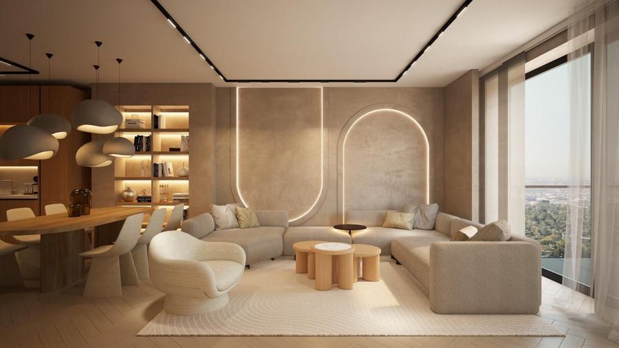 4 camere Nordului 198 mp terasa spatioasa si concept modern de amenajare