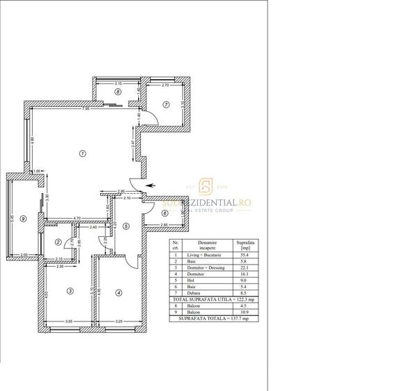 Apartament nou cu 3 camere de vanzare, zona Sos.Oltenitei - Comision 0 - 1